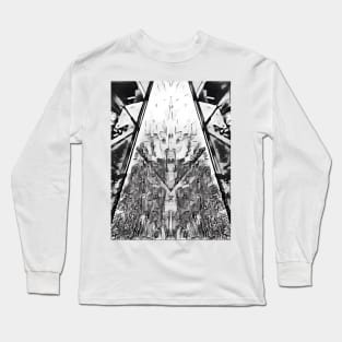 Cubist sketch Long Sleeve T-Shirt